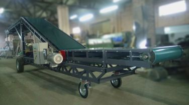 Транспортер погрузки продукции в транспорт