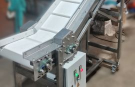 Объект: Ленточный мобильный Z-образный конвейер для компании Дымов (ООО Ярск)