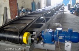 Конвейер ленточный шевронный для ПГС