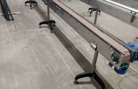 Пластинчатый конвейер для компании «ДЕКО» - фото 6