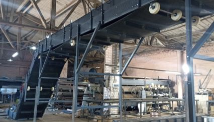 Z-образный конвейер для компании Армада-Сервис из г. Пермь