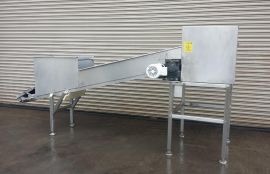 Ленточный конвейер с бункером для приемки гранул и их дальнейшей загрузки в контейнеры - фото 5